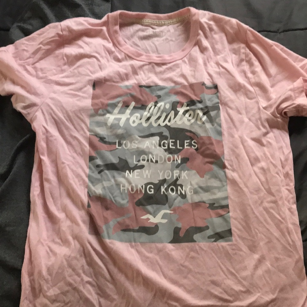 Pink Hollister Shirt